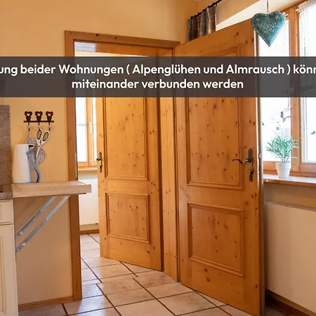 Haus Alpenstern Alpengluehen * Grainau